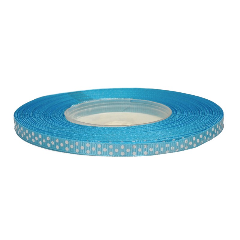 niebieska wstazka ozdobna