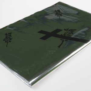 Rękaw foliowy metalizowany pogrzebowy – 60 cm x 80 cm – 50 szt