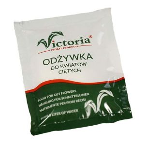 Odżywka do kwiatów ciętych w saszetce – Victoria® – 5 g | (50 szt.) opakowanie