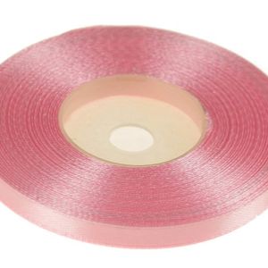 Wstążka satynowa 6mm x 32m | Różowy jasny