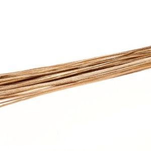 Rattan prosty 1 m – złoty