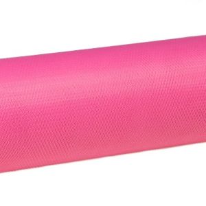 Tiul 17 cm – różowy