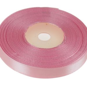 Wstążka satynowa 12mm x 32m | Różowy jasny