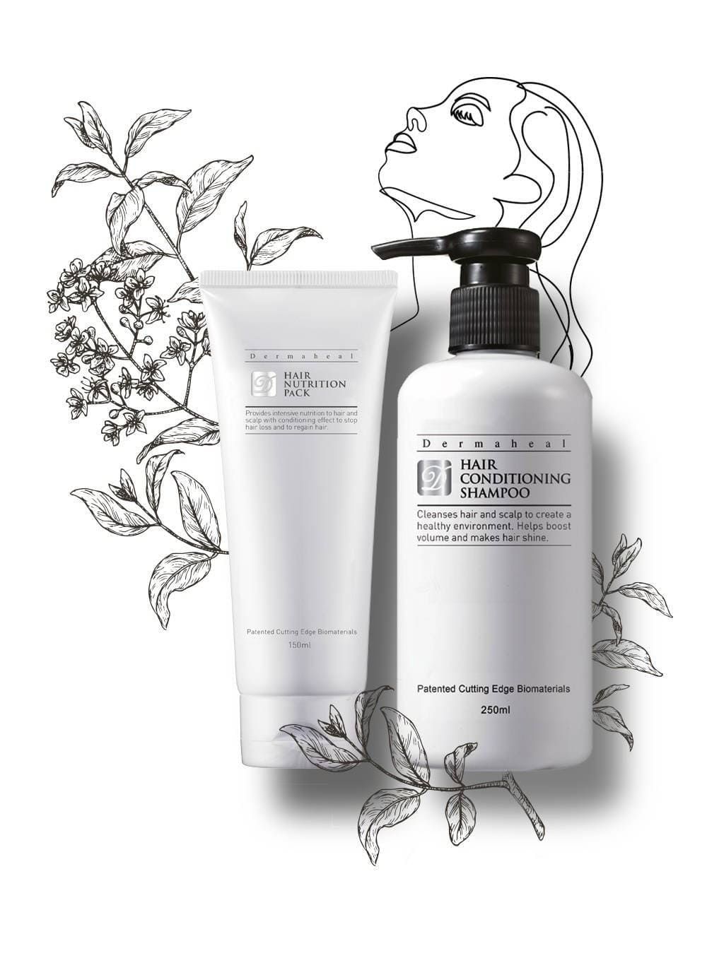 Dermaheal Shampoo + Nutrition