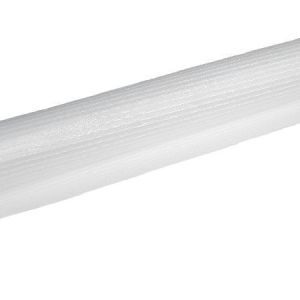 Organza prążkowana- biała