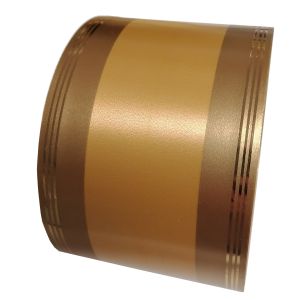 Szarfa 8cm x 50y złota autostrada