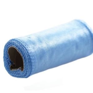 Organza 12 cm x 9 m |błękitny