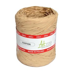 Rafia syntetyczna – kolor naturalny