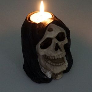 Czaszka na 1 świeczkę T-LIGHT