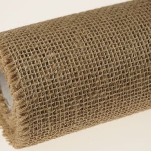 Tkanina jutowa – 50 cm x 5 m | Kolor brązowy