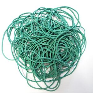 Gumki recepturki 40mm 1kg, zielone