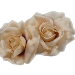 Róża wyrobowa kremowo-fioletowa