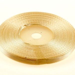 Wstążka satynowa 6mm x 32m | Ekri