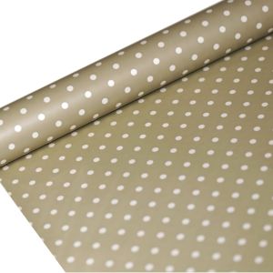 FOLIA SATYNOWA GROSZKI KHAKI B11