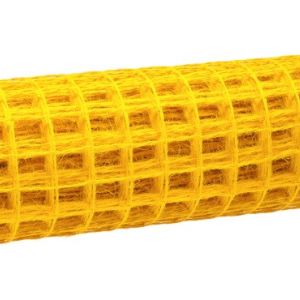 Siatka lniana 50 cm x 5 m – żółta 007