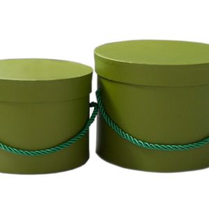 Flower box 2 szt. – Oliwkowy