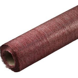 Flizelina 50 cm x 6 m | Bordowy metalizowany