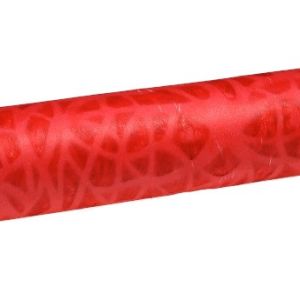 Flizelina koreańska wzór pajęczyna 50 cm x 7 m- czerwona