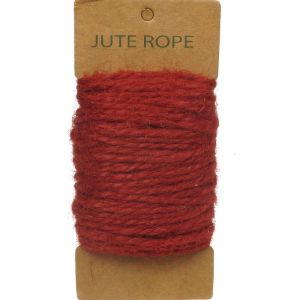 Sznurek jutowy – czerwony
