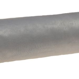 Organza 36 cm x 9 m – siwa