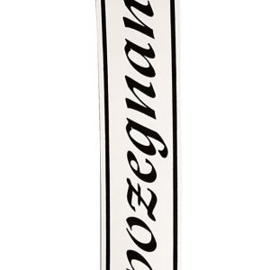 TAŚMA POGRZEBOWA 3CM X100M BIAŁO-CZARNA