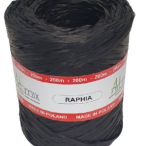 Rafia syntetyczna – czarna