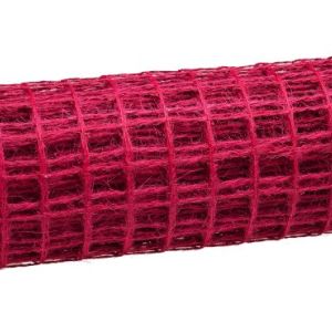 Siatka lniana 50 cm x 5 m – amarantowa 016