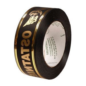 Taśma pogrzebowa 5 cm x 50 y – czarna ze złotym napisem