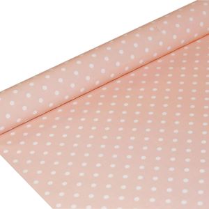 FOLIA SATYNOWA GROSZKI LT PINK B02