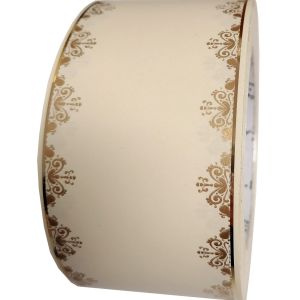 szarfa 6cm x 50y kremowa