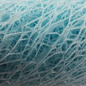 Siatka koronka 48 cm x 4,5 m – Jasny niebieski