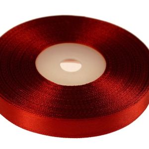 Wstążka satynowa 12mm x 32m | Czerwony