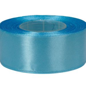 Wstążka satynowa 40 mm x 32 m |niebieski