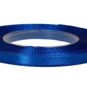 Wstążka satynowa 6 mm x 32 m | Chabrowa