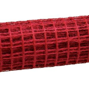 Siatka lniana 50 cm x 5 m – bordowa 021