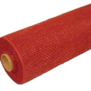 Siatka plastikowa 50 cm x 9 m – 18 Czerwony – wino