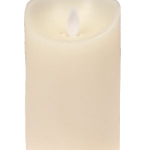 Świeca woskowa LED – biała