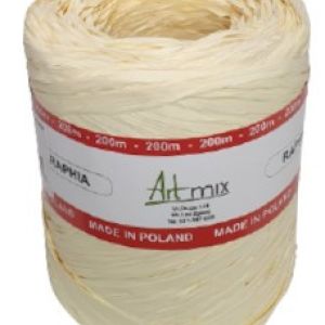 Rafia syntetyczna – kremowa