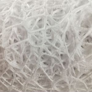 Siatka koronka plastikowa 48 cm x 4,5 m – Biały