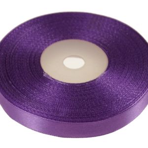 Wstążka satynowa 12mm x 32m | Fioletowy