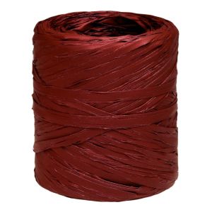 Rafia włoska bordowa – R81