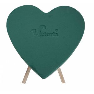 Serce zamknięte styrodur na stopce – 52 cm | Victoria®