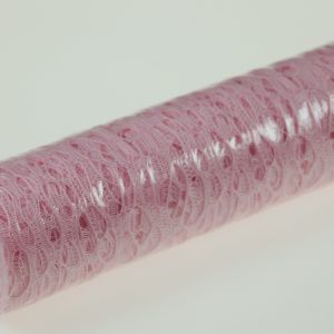 Siatka koronkowa 50 cm x 5 m – Różowy jasny