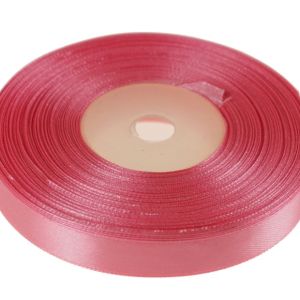 Wstążka satynowa 12mm x 32m | Różowy