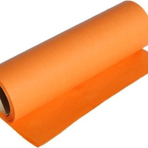 Papier dekoracyjny  25 cm x 20 m – Pomarańczowy