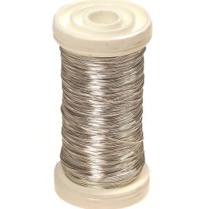 Drucik florystyczny gładki – srebrny