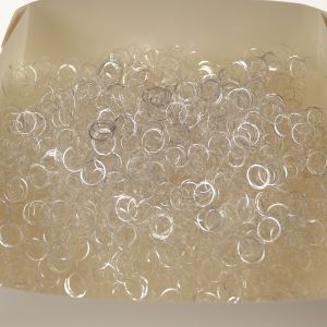 Włosy ozdobne 30g | Srebrny