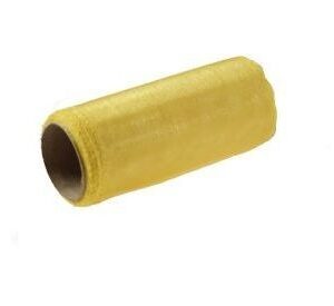 Organza12 cm x 9 m | Kolor żółty