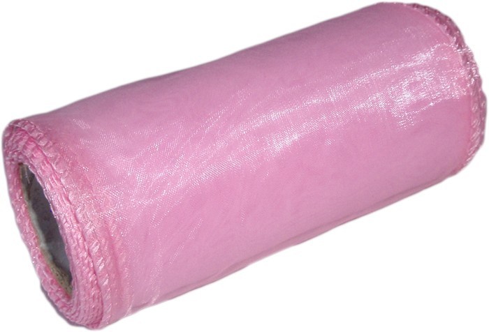 Organza 12 cm x 9 m | 5018 - Różowy