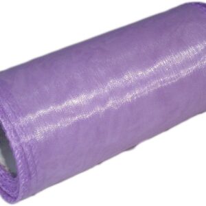 Organza 12 cm x 9 m | 5029 - Fioletowy jasny